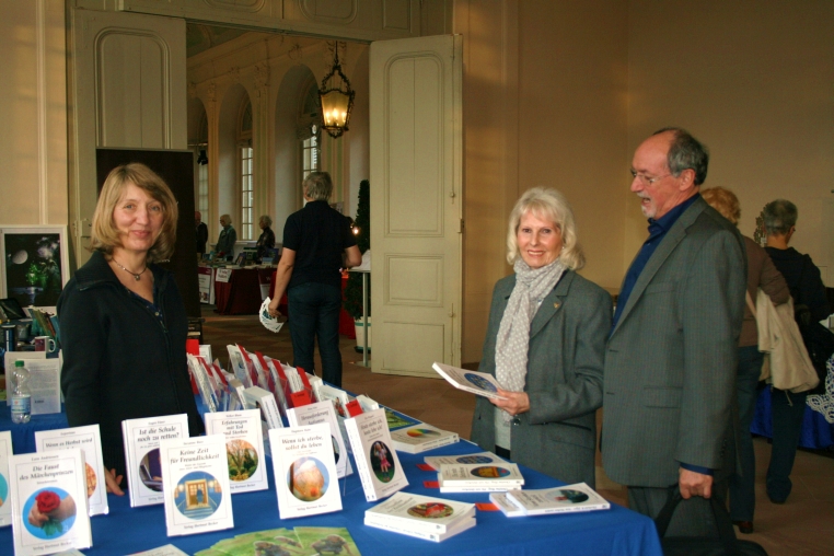 Messestand Verlag Hartmut Becker in Schloss Schwetzingen, 026