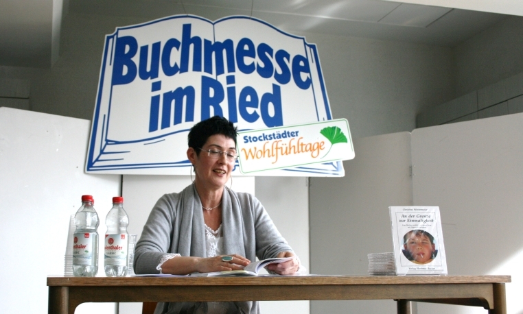 Christine Wintermeier bei ihrer Lesung.