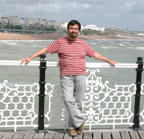 Hartmut Becker im Sommer 2007 in Brighton